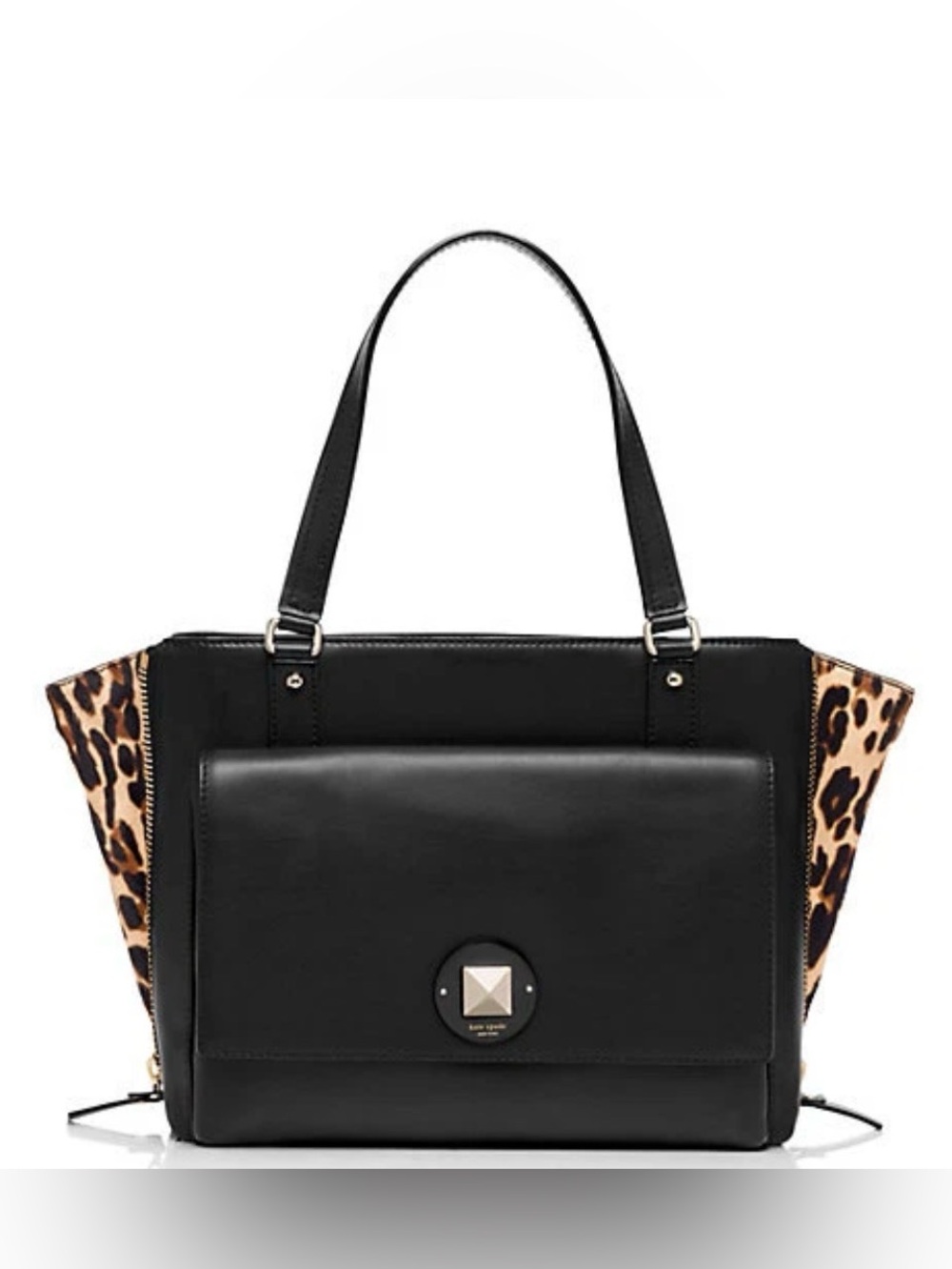 Kate Spade Varick Street Austin Tote, Leopard Haircalf/Black MSRP: $558.00 NWOT